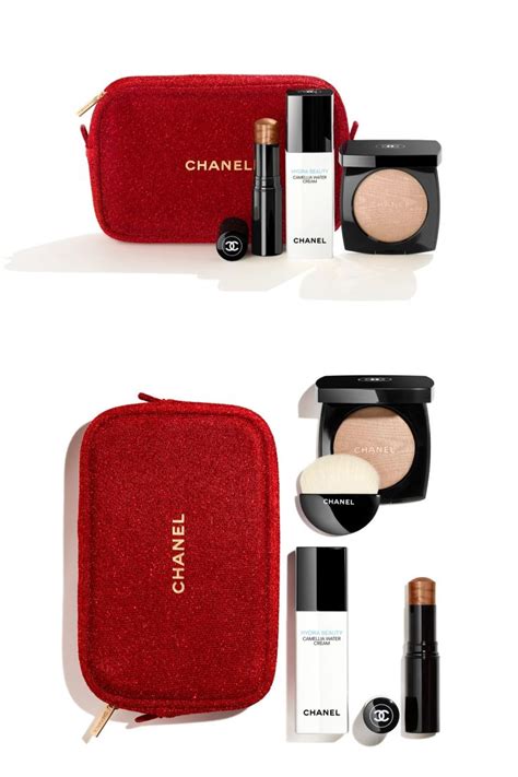 chanel makeup bag gift set|chanel makeup gift with purchase.